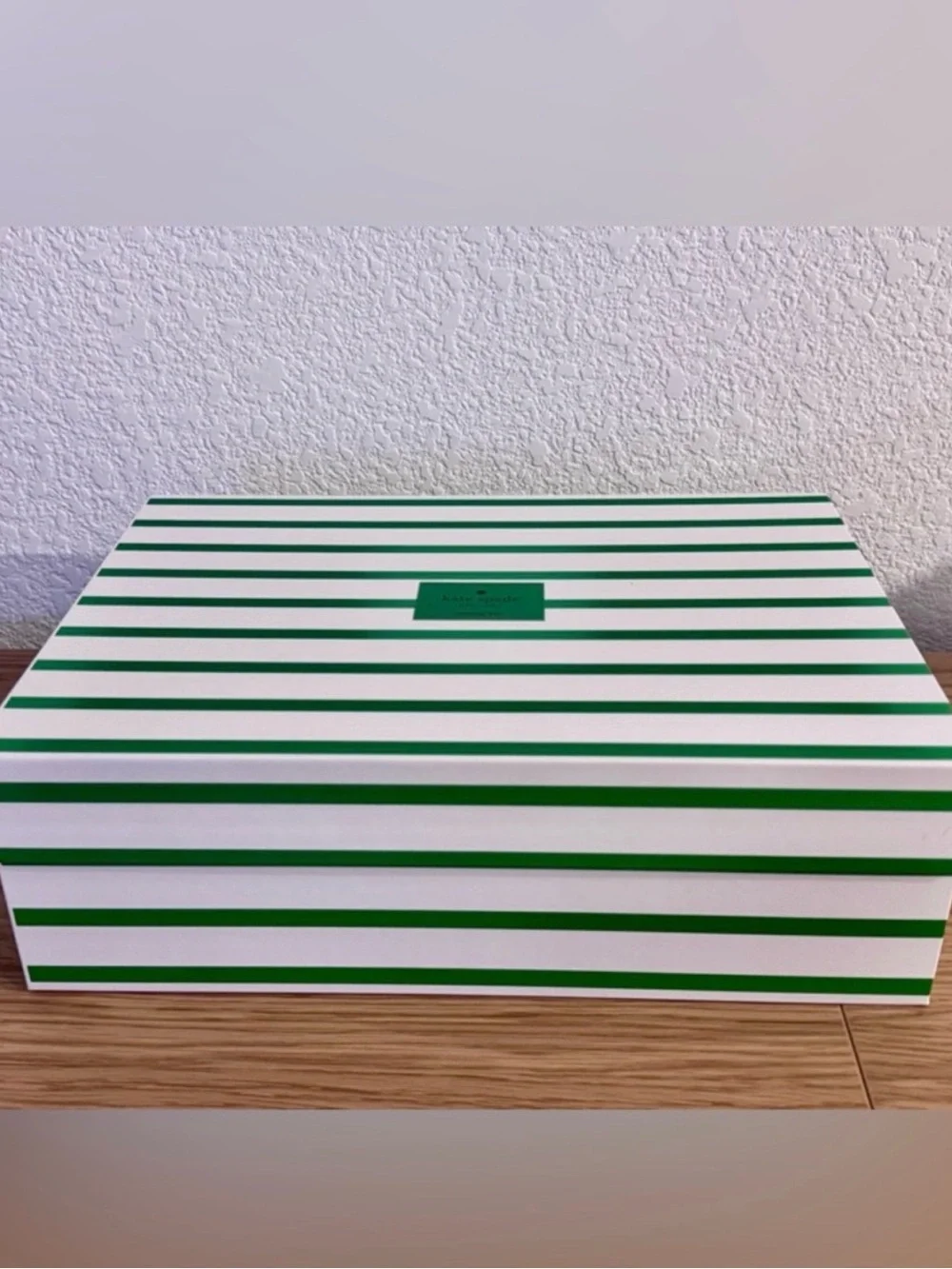 Kate Spade Striped Storage Box - Picture 1 of 3